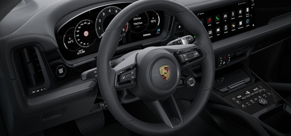 Heated GT sports steering wheel