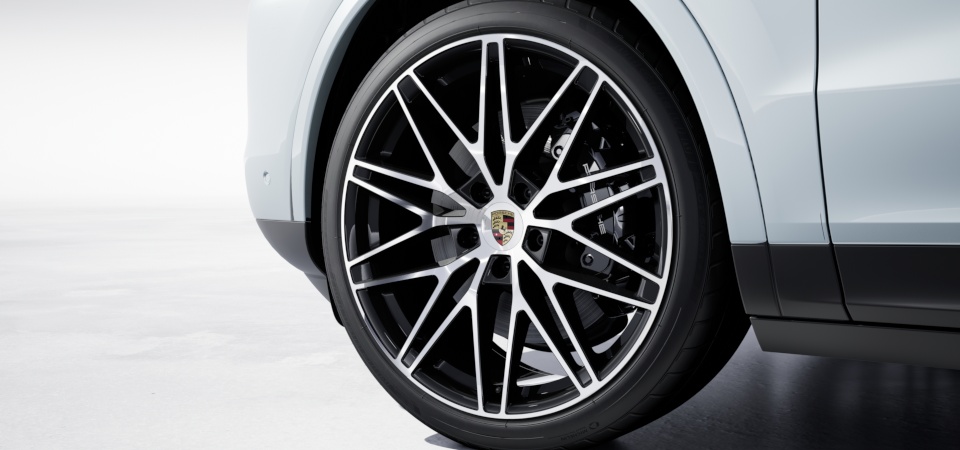 Cerchi RS Spyder Design da 22 pollici ed estensione dei passaruota nel colore dell'esterno