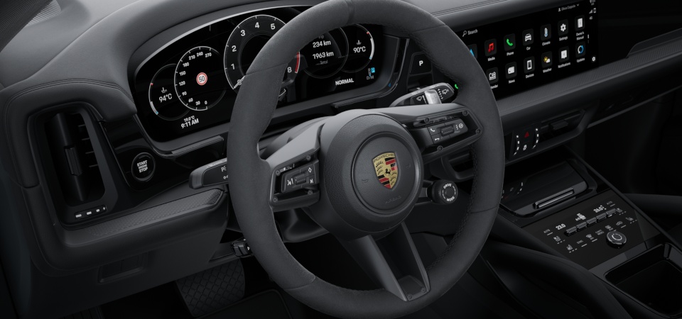 Heated GT Sports Steering Wheel in Race-Tex