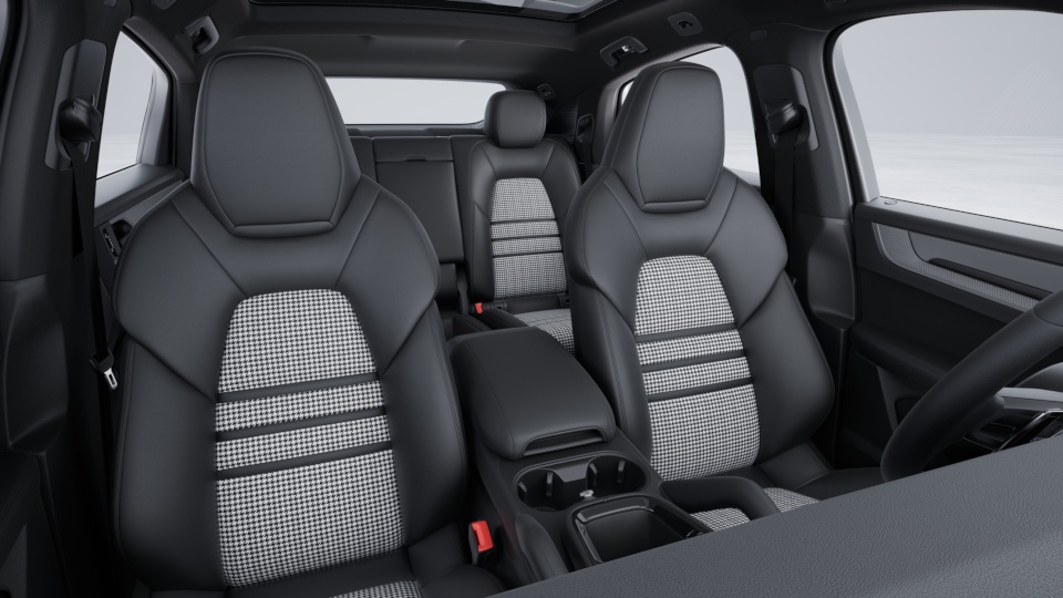 Standard Interior in Black/Silver Houndstooth