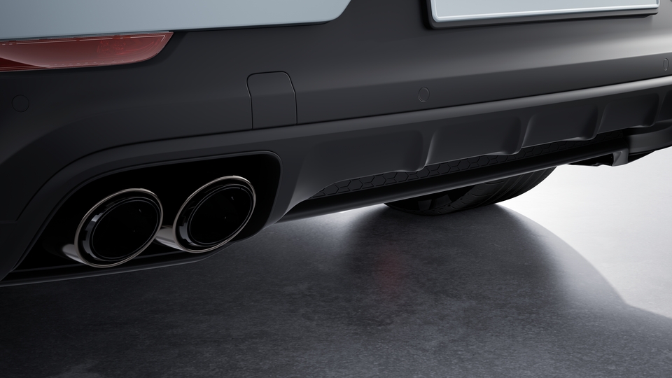 Sports tailpipes in Dark Bronze