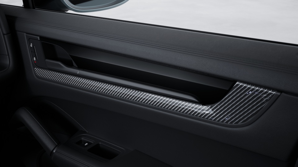 Interior Trim in Carbon Fibre