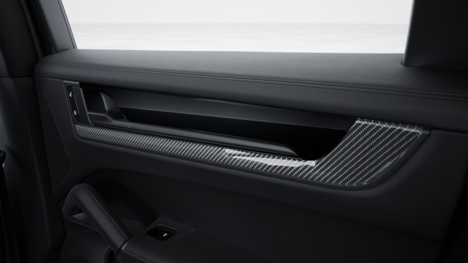 Interior Trim in Carbon Fiber