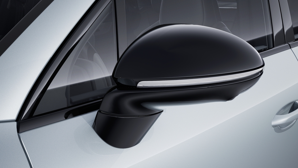 Exterior Mirrors in High Gloss Black