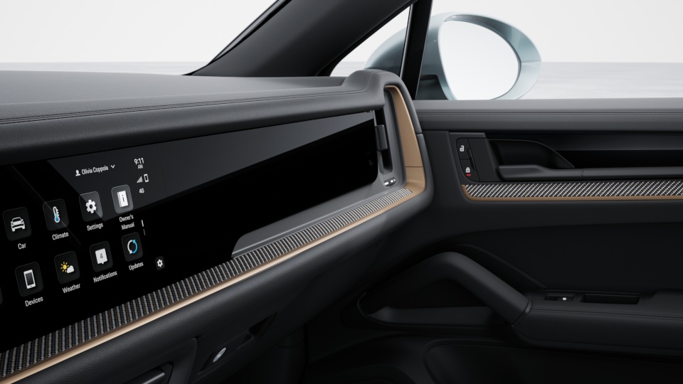 Matt carbon fiber neodyme Interior Package