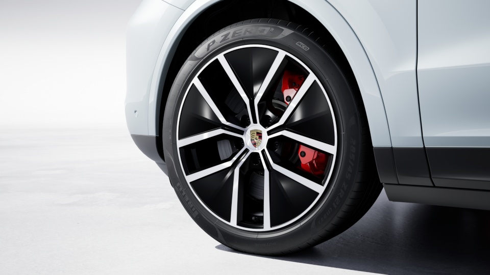 21-inch AeroDesign wheels with wheel arch extensions in exterior colour