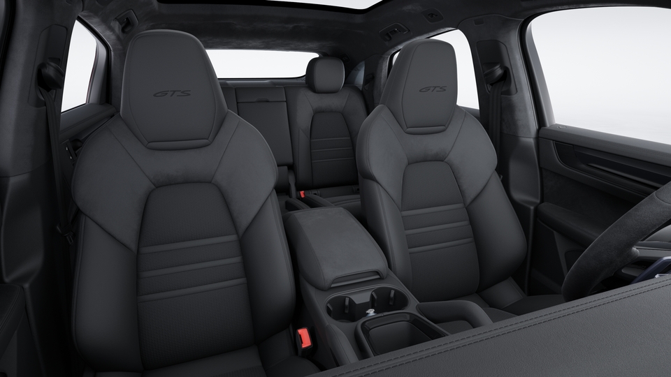 Race-tex/leather interior in Black