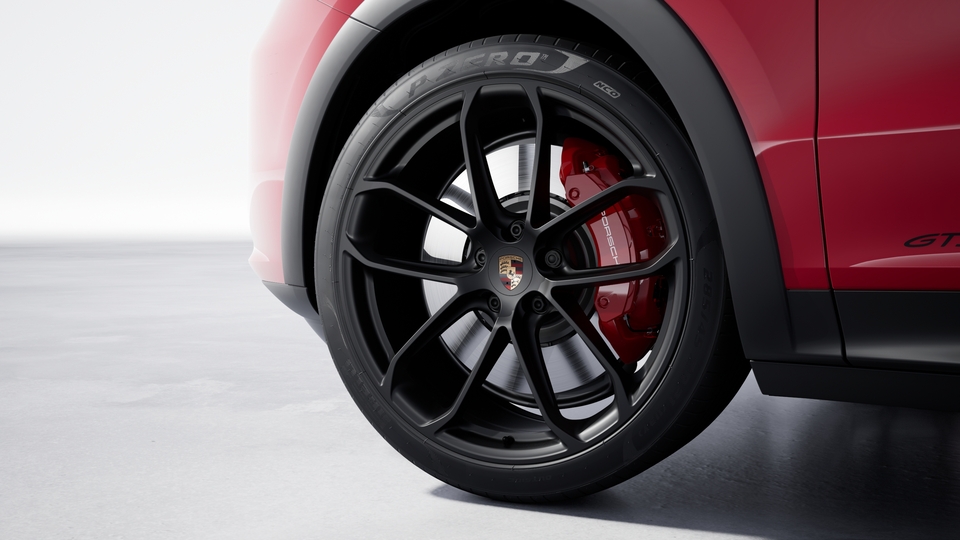 22-inch GT Design wheel painted in Black (silk gloss)
