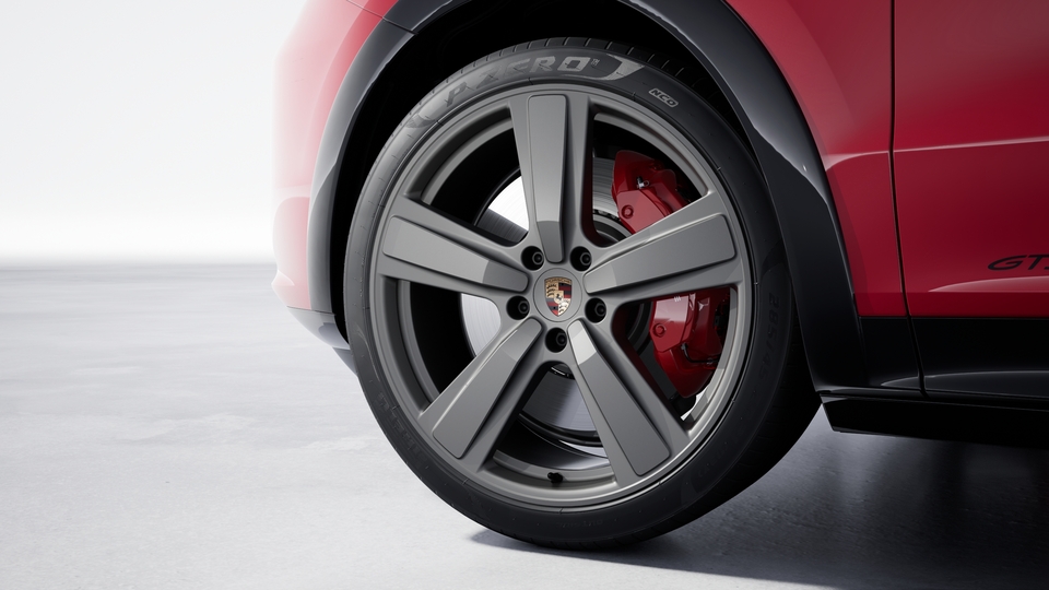 22-inch Exclusive Design Sport wheels painted in Vesuvius Grey