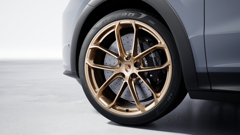 Porsche Ceramic Composite Brakes (PCCB) - Calipers in High Gloss Black