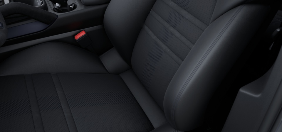 Sports Seats Front (8-way) with Integrated Headrests