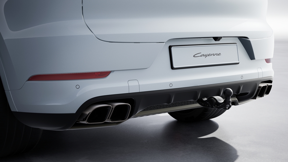 Electrically extending towbar system