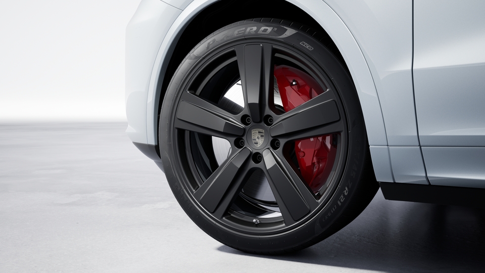 22-дюймовые колесные диски Exclusive Design Sport черного цвета (шелковый блеск)