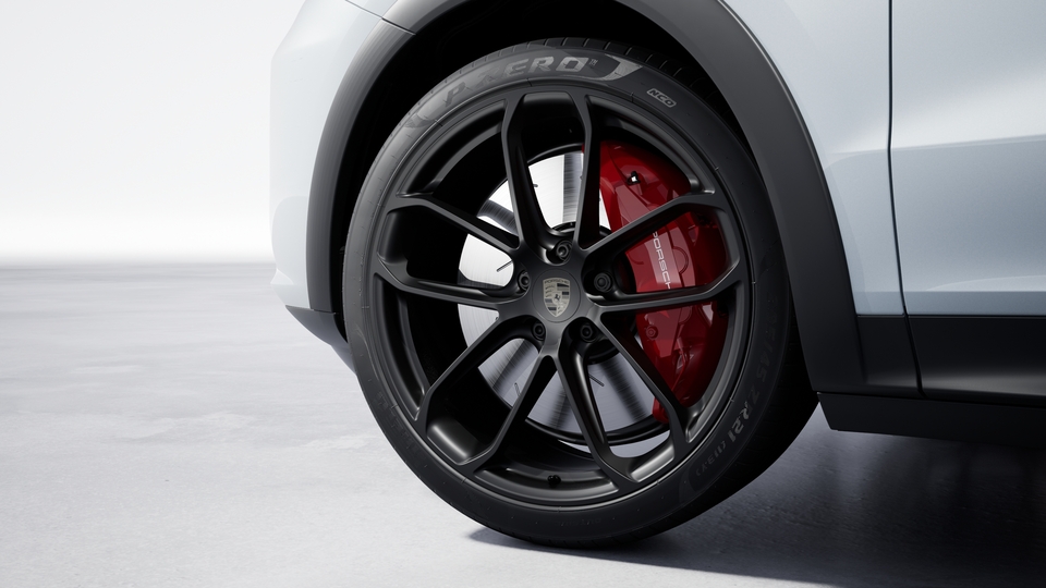 Cerchi GT Design verniciati in nero satinato lucido da 22 pollici