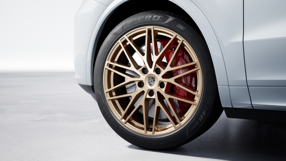 21 英寸金属钕色涂漆 RS Spyder Design 车轮