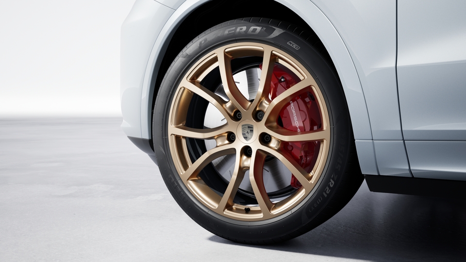 21-дюймовые колесные диски Cayenne Exclusive Design цвета Neodyme