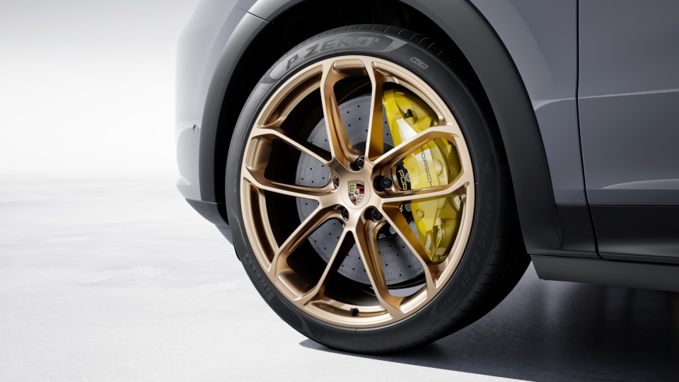 22-inch GT Design wheels in satin Neodyme
