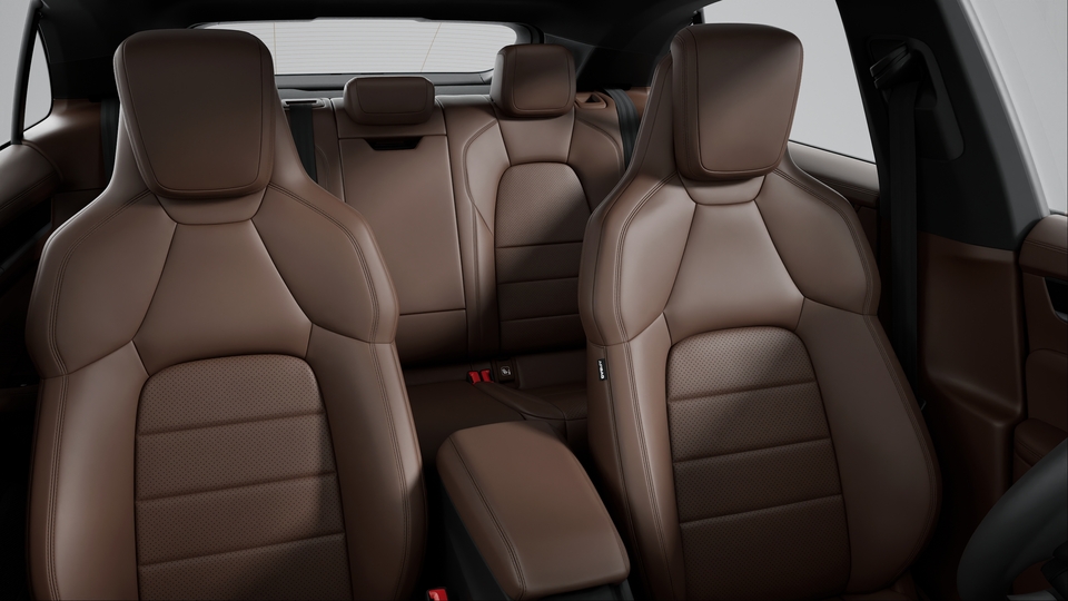 Club Leather Interior in Truffle Brown