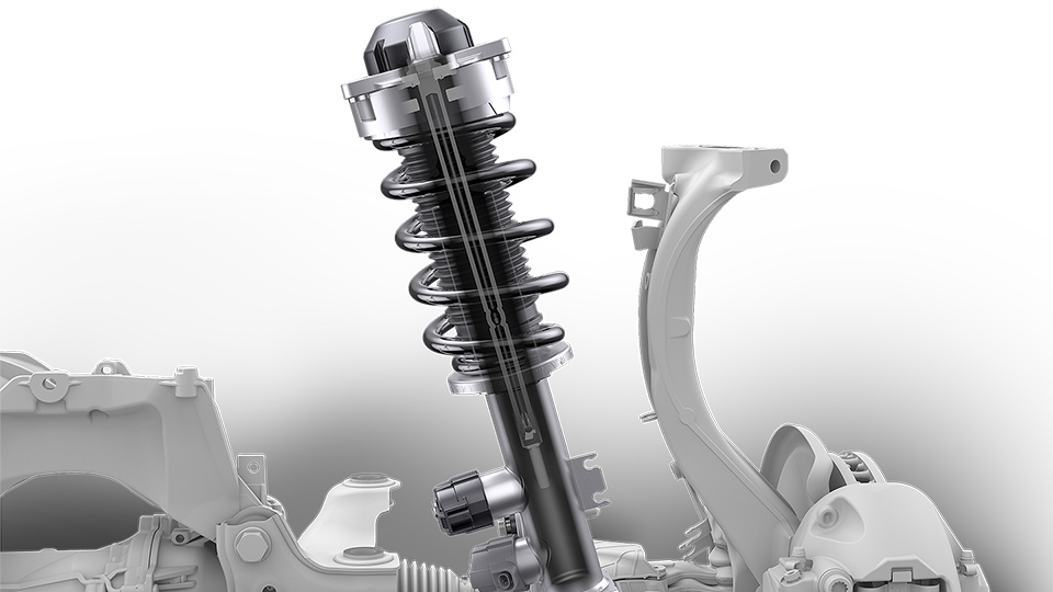 Stahlfederfahrwerk inkl. Porsche Active Suspension Management (PASM)