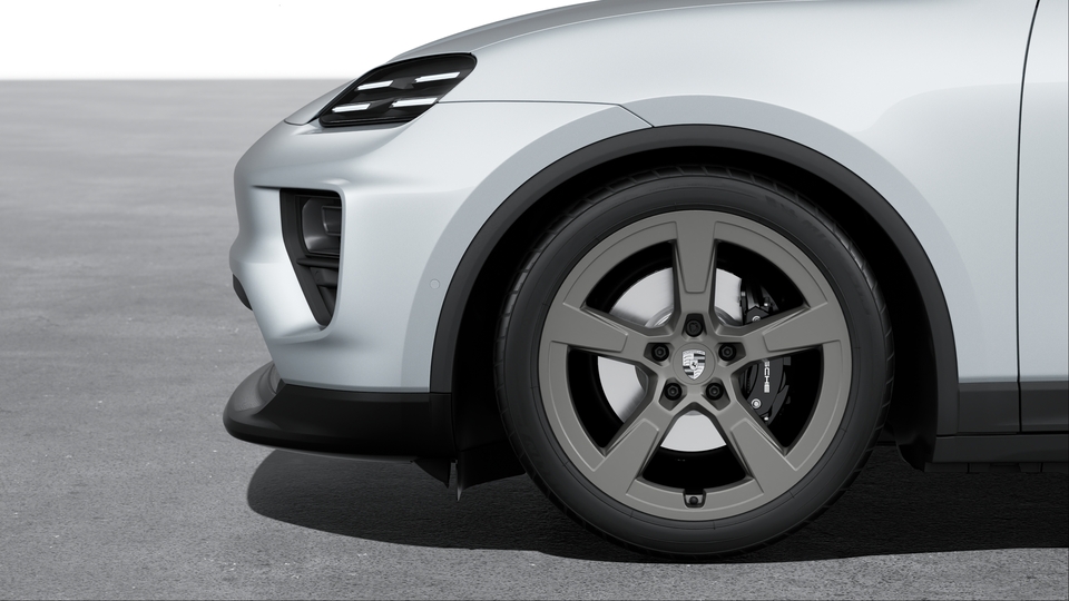 21-inch Macan Offroad Design Wheels painted in Vesuvius Grey