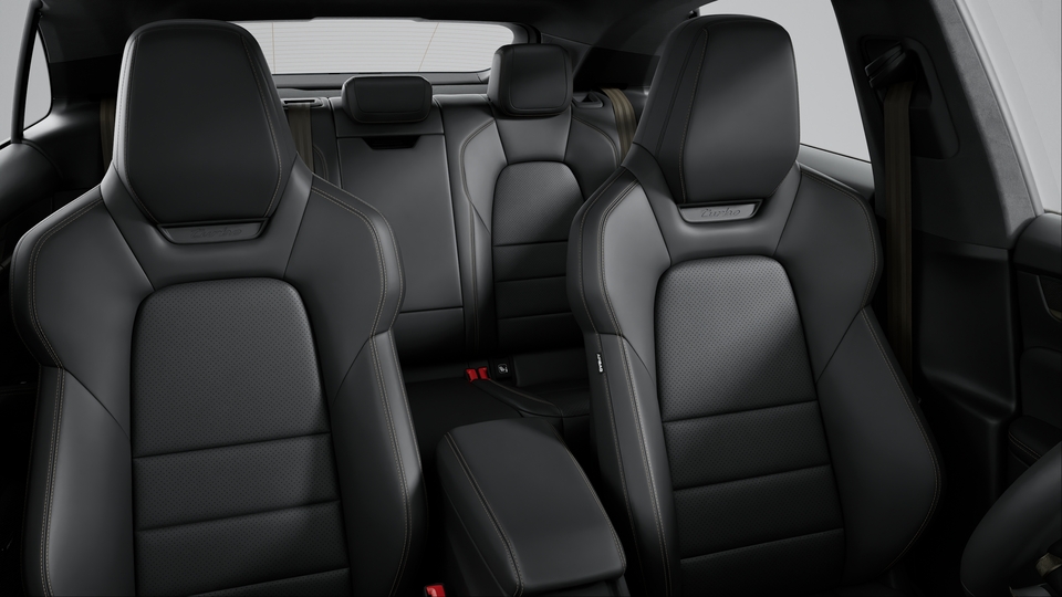 Leather Interior in Black with Turbonite package