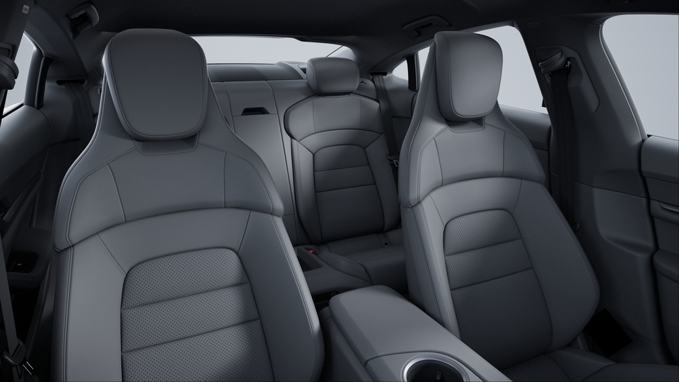 Partial Leather Interior, Gris Slate