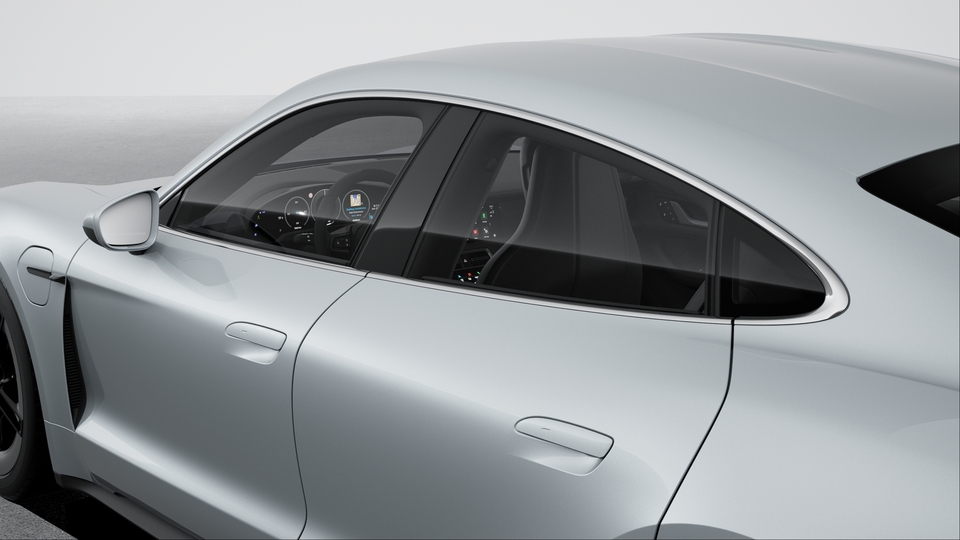 Side Window Trims in Silver (high-gloss)