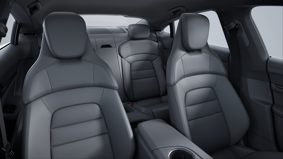 Leather Interior, Smooth-Finish Leather, Slate Grey