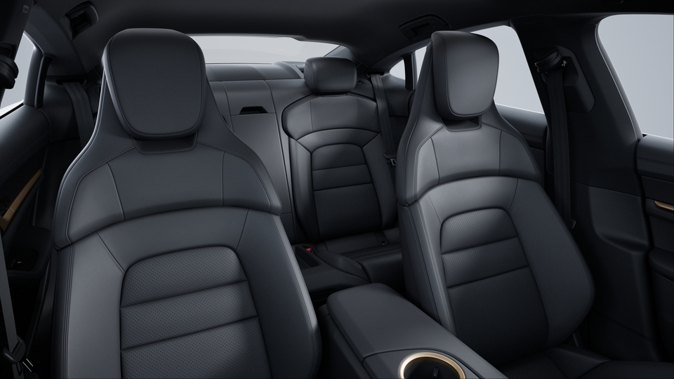 Olea Club Leather Interior in Basalt Black