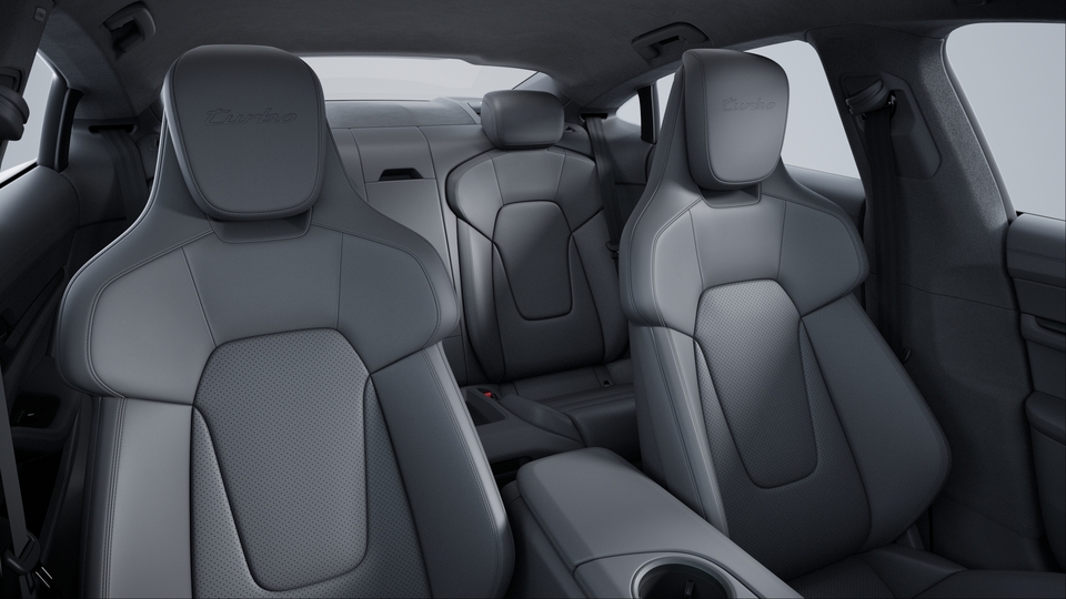 Leather Interior, Smooth-Finish Leather, Slate Grey