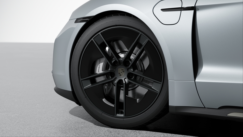 Wheels painted in Black (high-gloss)