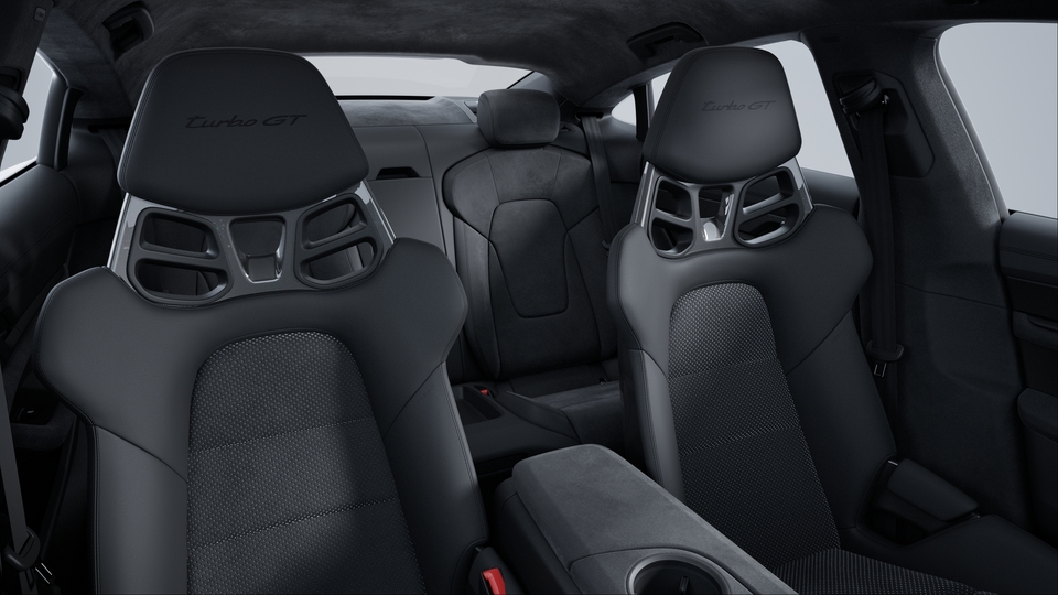 Race-Tex Interior Package with Extensive Leather in Black