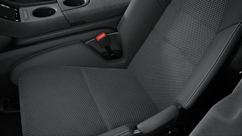 Race-Tex interior package in Black with GT Silver