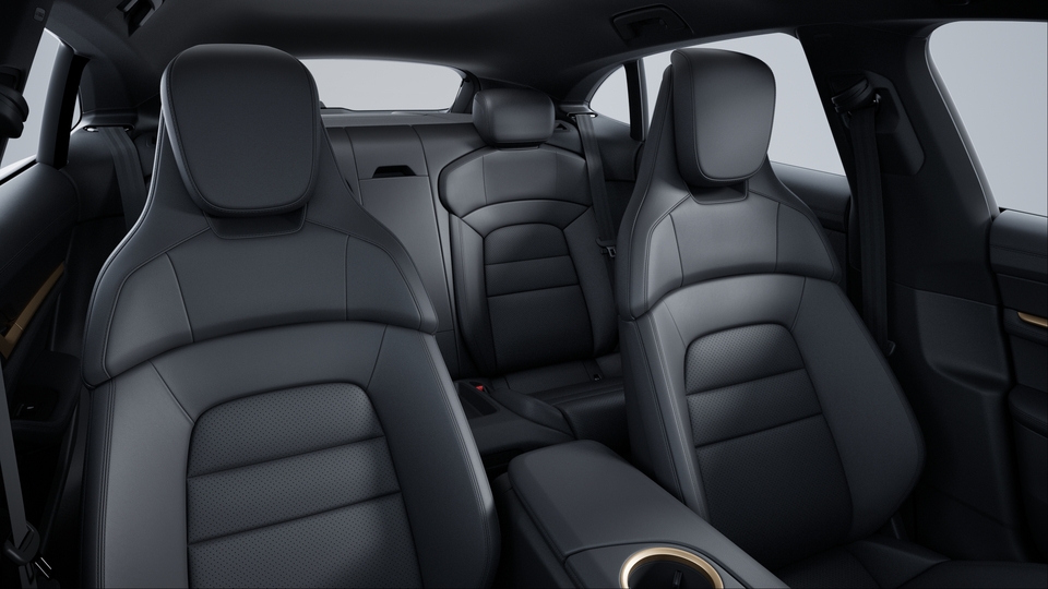 Olea Club Leather Interior in Basalt Black