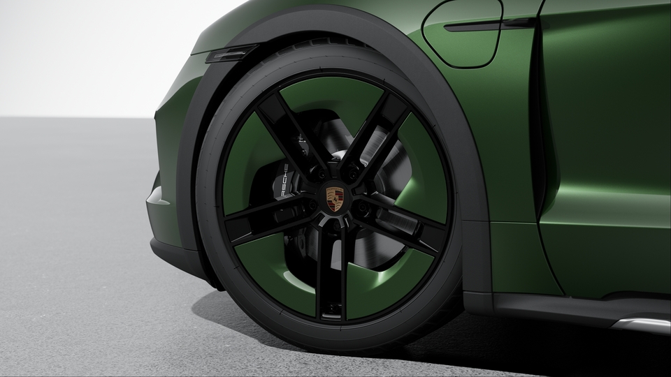 Wheels painted in Exterior Colour