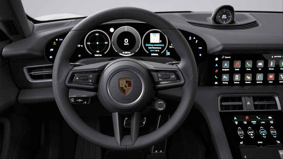 Sport Chrono Package including Compass Display on Dashboard