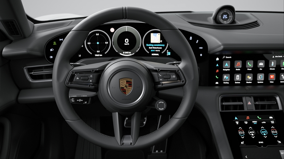 Sport Chrono Package including Compass Display on Dashboard