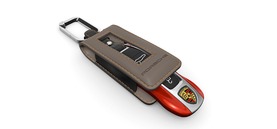 Personalized Vehicle Keys Painted incl. One Key Pouch