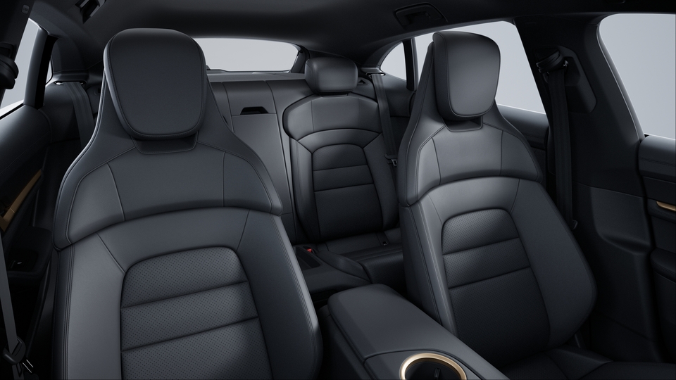 Club Leather Interior Olea, Basalt Black