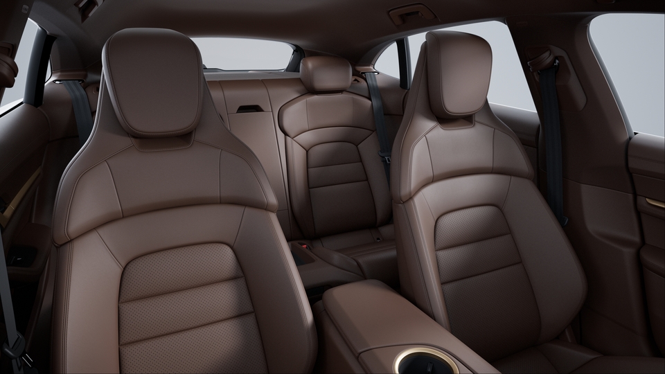 Olea Club Leather Interior in Truffle Brown