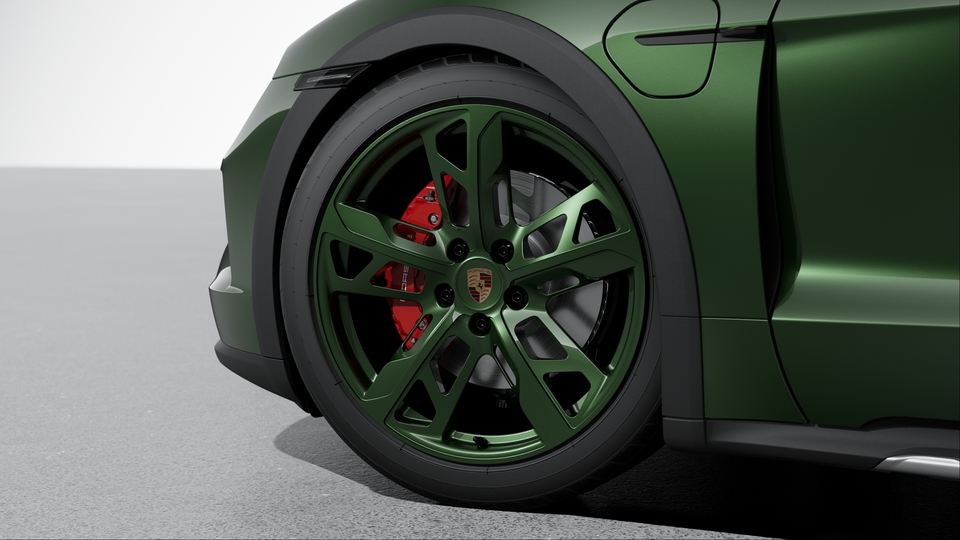 Wheels painted in Exterior Colour