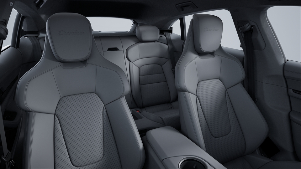 Leather Interior, Smooth-Finish Leather, Slate Grey