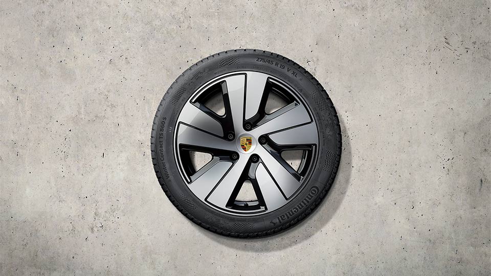 Комплект зимних колес с 19-дюймовыми дисками Taycan S Aero
