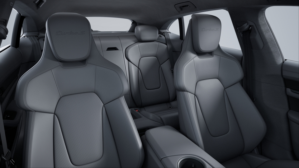 Leather Interior, Smooth-Finish Leather, Slate Grey