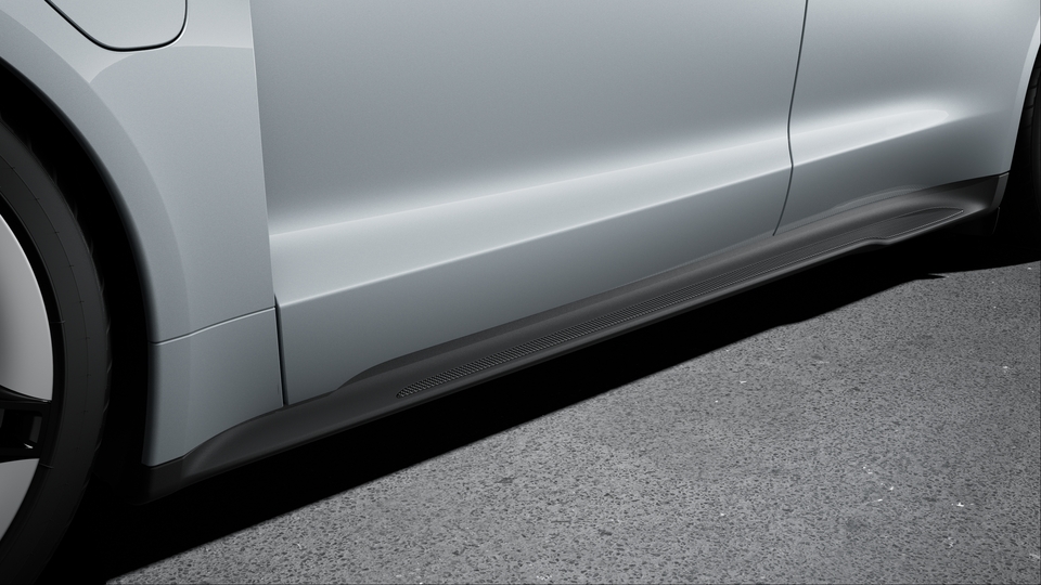 SportDesign Sideskirts with Inlays in Carbon