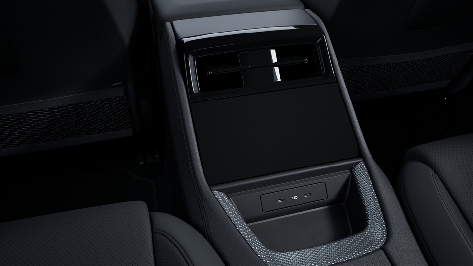 Massage function (front and rear) including seat ventilation (front and rear)