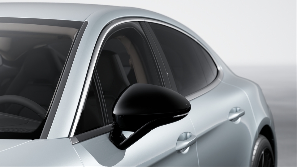 Exterior mirrors painted in Black (high-gloss)