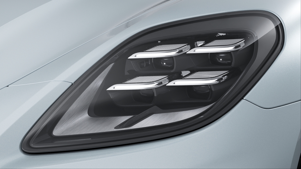 Оптика HD-Matrix LED, включая адаптивные фары Porsche Dynamic Light System Plus (PDLS Plus) (автоматический дальний свет)