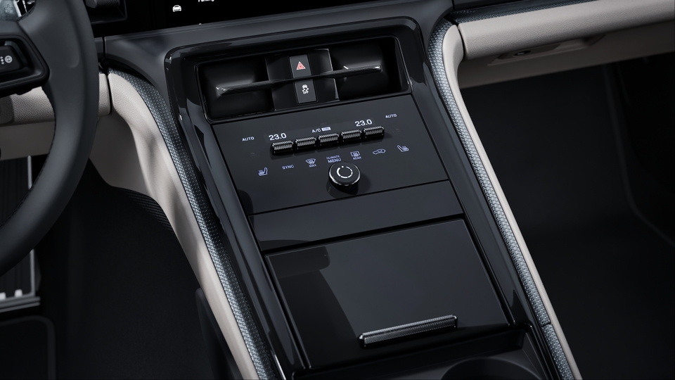 Two-zone automatic climate control