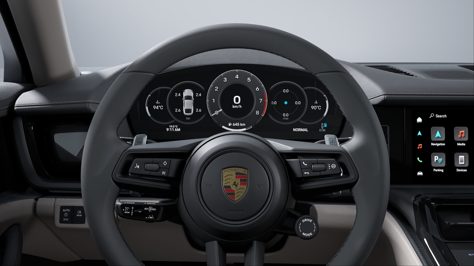 Porsche InnoDrive z Aktywnym utrzymaniem pasa ruchu